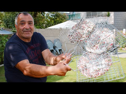 Три вида мясных необычных блюд на мангале впервые на просторах YouTube. Вы будете удивлены!