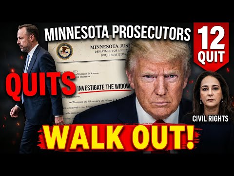 Minnesota DOJ Walkout: Prosecutors Quit Over Trump's 'Widow Probe' Push