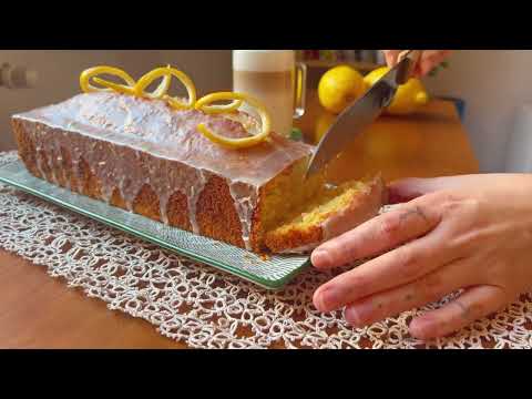 Soft & Zesty Lemon Yogurt Loaf – Easy Home Baking 🍋