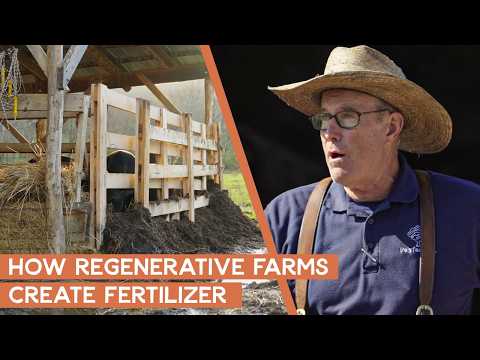 How Regenerative Farms Create Fertilizer | Carbonaceous Diaper Polyface Farm Tour | Joel Salatin