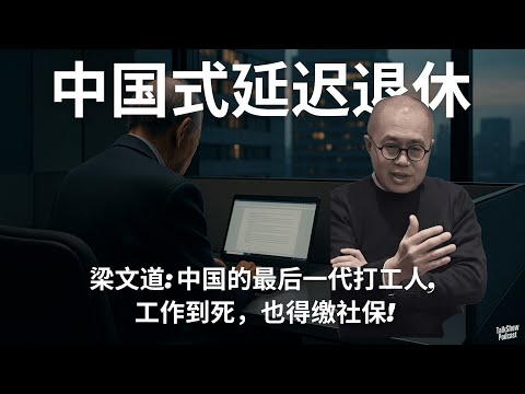 梁文道: 连退休都不自由? 中国体制的冷与硬 | 中国式延迟退休：人老了，制度却不让你停 | 工作到死，也得缴社保：中国的最后一代打工人 | 打工人 | 延迟退休 | 中国体制 | 牛马 |  八分半