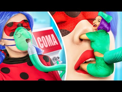 Vampir-Krankenhaus / Ladybug Became Vampire / Was wäre, wenn Medizinische Geräte Personen wären