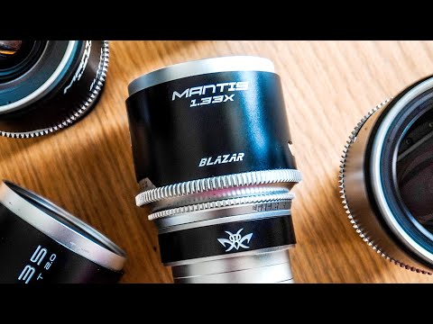 I got these anamorphic lenses for my Sony FX2