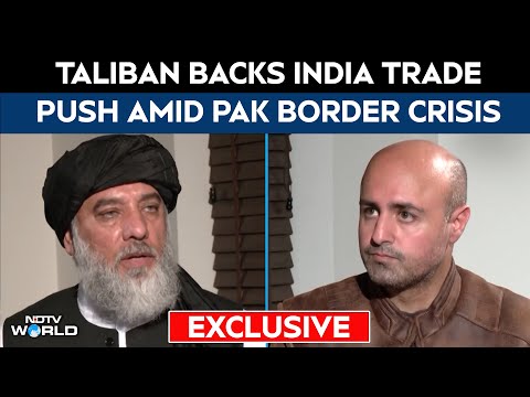 Afghan Pak Border Clash | Taliban Commerce Minister Backs India Trade Push Amid Pak Border Crisis