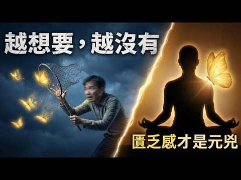 錢流向不缺錢的人？揭秘宇宙最殘酷的「分配法則」：你越用力抓取，失去得越快 | 吸引力法則 | 財富能量 | 匱乏感 | 本自具足 | 潛意識 | 靈性覺醒 | 金錢觀 | 斷捨離 | 配得感