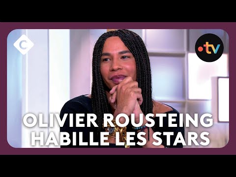Olivier Rousteing, fashion prodigy, dresses the stars - C à Vous