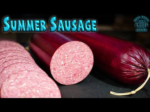 How To Make Summer Sausage At Home