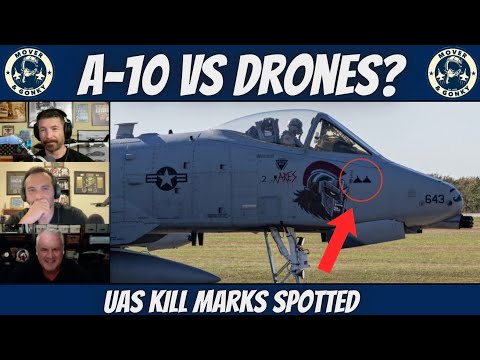 A-10 Spotted with Drone Kill Marks | Fighter Pilots React