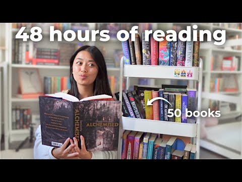 reading my TBR for 48 hours 📚 (how many books can I read?)