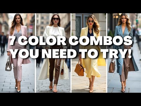 2025’s HOTTEST🔥COLOR COMBOS and How to Master Them Like a Pro!