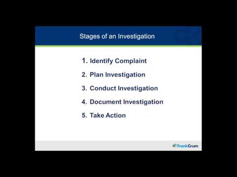 How to Conduct an Effective Workplace Investigation
