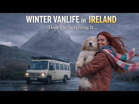 How I'm Surviving Winter, Living in a Van in Ireland 🌨🥶