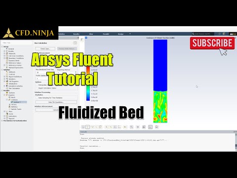 ✅ ANSYS FLUENT Tutorial - Fluidized Bed
