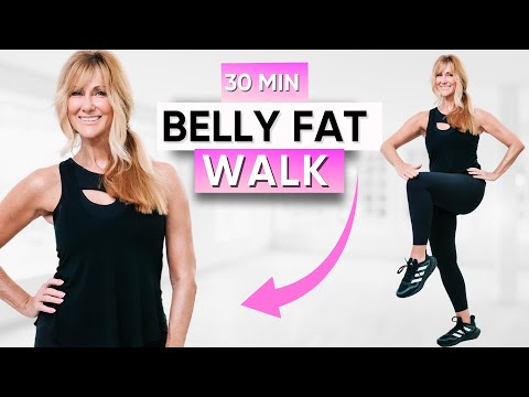 30‑Minute Belly‑Fat Walk + Brain Training (50+) Lose Weight Fast!