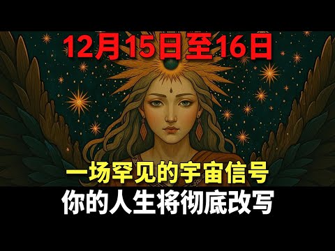 🔮被选中的人⚠️12月双子座流星雨：一场罕见的宇宙信号即将解锁你的终极突破！你的转折点已来临！
