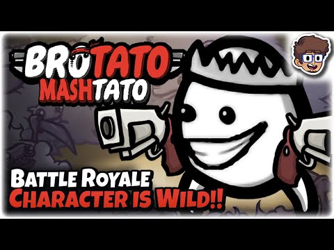 Battle Royale Character is WILD!! | Brotato: Modded