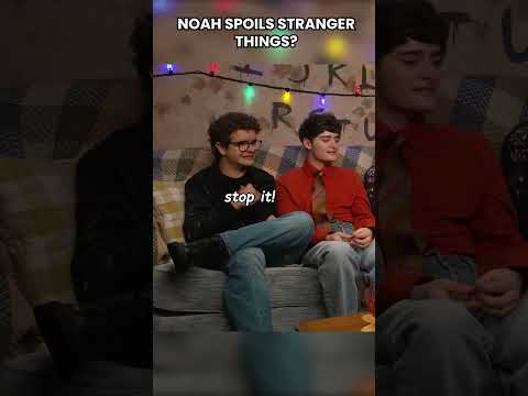 Noah Schnapp accidentally spoils Stranger things 5? #strangerthings #strangerthings5 #netflix