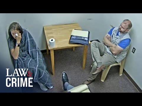 Woman Accused of Murdering Husband Cries in Intense Interrogation