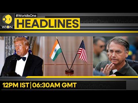 India-US Start Fresh Trade Talks | Brazil Moves to Slash Bolsonaro Jail Term | WION HEADLINES