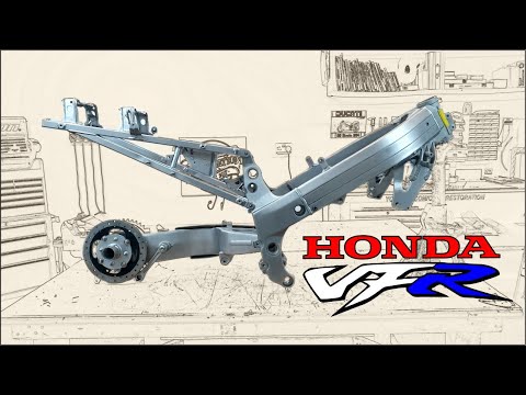 Restoration Of A Ruined Legend - Honda VFR 400 NC30 - Part 2