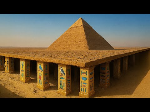 Une structure mystérieuse vient d'être découverte sous la pyramide