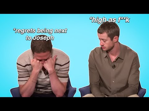 Joseph Quinn being Exhausted af for 2 minutes and 46 seconds