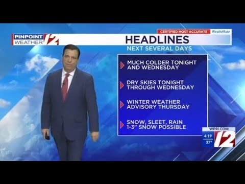 Winter Weather Advisory Thursday