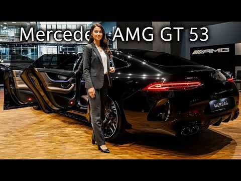 2026 Mercedes-AMG GT 53 Is INSANE! Hybrid Power Just Got Savage 😳🔥