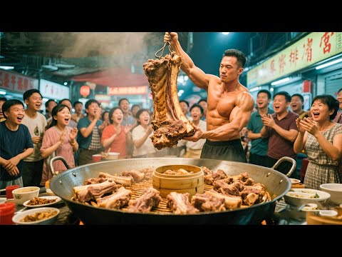 【粤语】在广东顺德，一家只在凌晨4点开门的大排档，让无数食客疯抢板凳，竟是因为一口排骨！