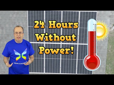 Big Solar Test - 24 Hours without power!