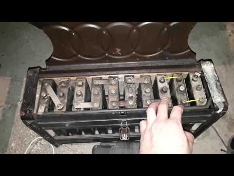 Попытка восстановления ёмкости щелочного аккумулятора