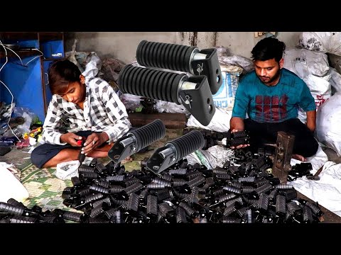 How Motorcycle Foot Rest are Made In Factory