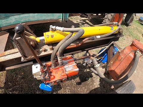 Homemade Hydraulic Log Splitter. Simple to build, but powerful in use.