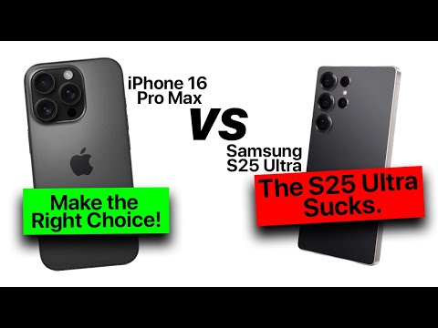 iPhone 16 Pro Max DESTROYS the S25 Ultra! (And I have the proof)