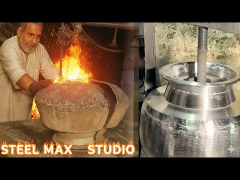 Making A large Cooking Pots from scraps