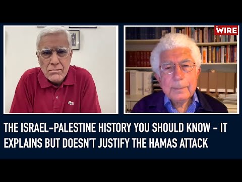 Avi Shlaim on Israel-Palestine History You Should Know—It Explains but Doesn’t Justify Hamas Attack