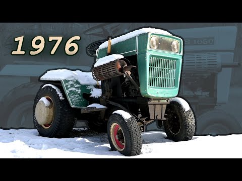 Restoration of a Forgotten Vintage Garden Tractor