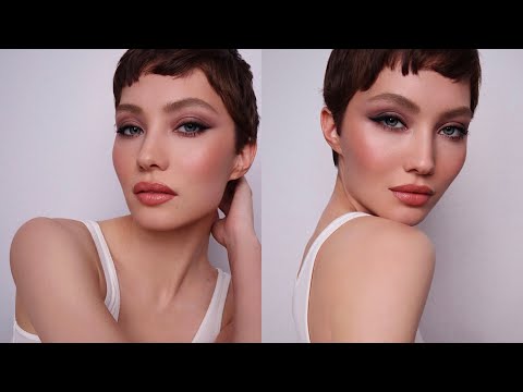 Gorgeous Grey and Mauve Smokey Eyes With Easy Makeup Brush Tips