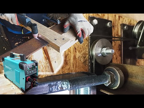 Подъёмные ворота в каркасном гараже своими руками