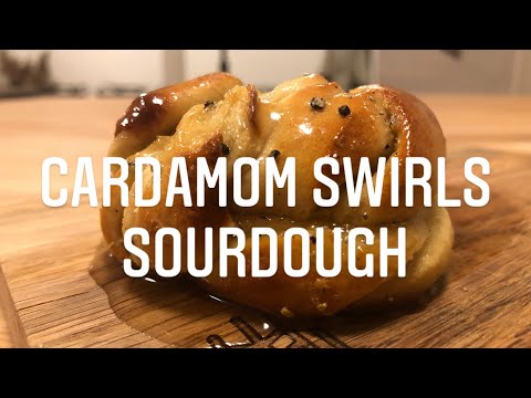 Sourdough Cardamom Buns | aka Swedish Cinnamon Swirls