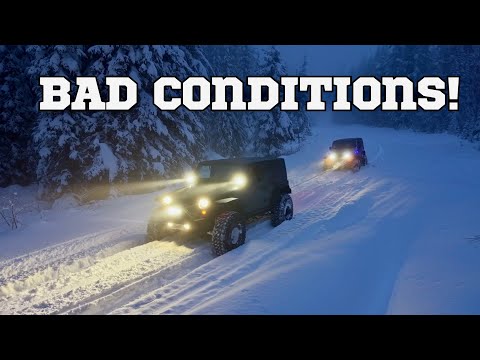Offroad Snow Adventure Almost Turned Into An All Nighter