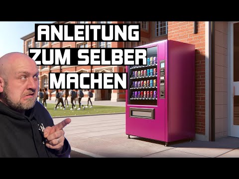 Anleitung Selbständig machen mit Snackautomaten ohne Kapital ? 💰