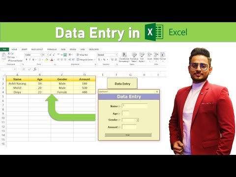 Fully Automated Data Entry User Form in Excel VBA
