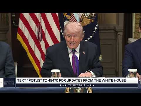 President Trump Participates in a Roundtable on Ratepayer Protection Pledge