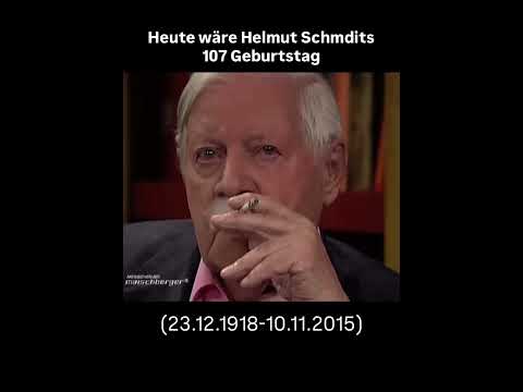 Heute wäre Helmut Schmidt 107 Jahre alt geworden #helmutschmidt #rip #politik #bundeskanzler