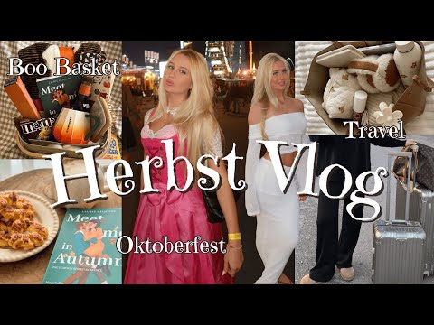 Krank auf´m Oktoberfest 🥨 dm Haul & Boo Basket 👻 DIY | MaVie Noelle