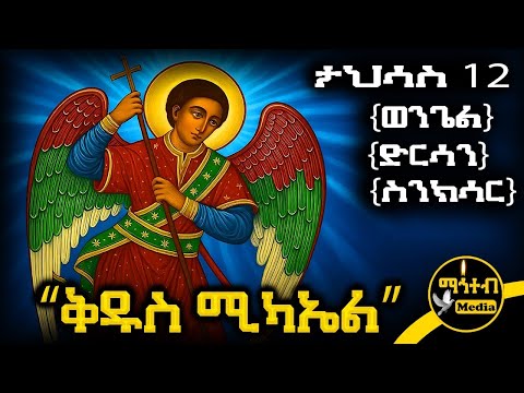 🔴 ሊቀ መልዓኩ ቅዱስ ሚካኤል 🟡 የታህሳስ 12 - ምስባክ - ወንጌል - ድርሳን - ስንክሳር | @mahteb_media #ethiopian #orthodox