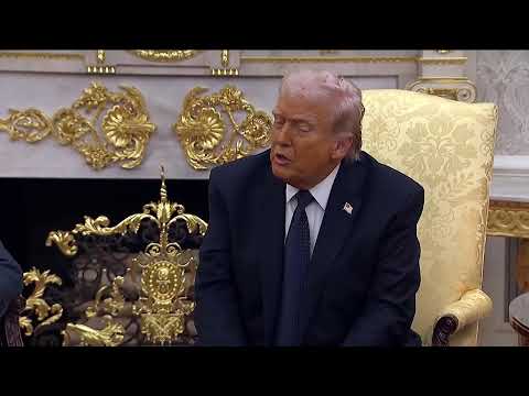 Live: Trump–Merz Oval Office Meet