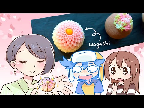 We Tried Making Japanese Sweets! (Wagashi)