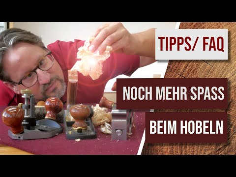 Noch mehr Spaß beim Hobeln - so wird die Fläche glatt und die Verbindung genau. #holzwerken #holz
